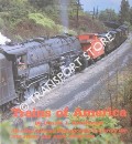 Book cover of Trains of America by HEIMBURGER, Donald J.